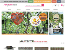 Tablet Screenshot of jardindeco.com
